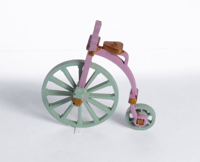 Елочная игрушка - Ретро велосипед 3015 Classic
