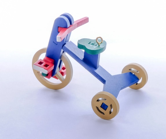 Елочная игрушка - Детский велосипед 640-6 Classic