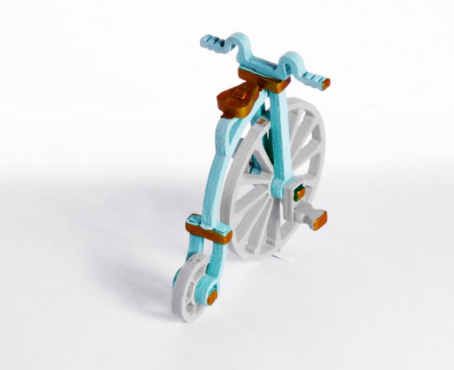 Елочная игрушка - Ретро велосипед 56GG64-25804 Classic