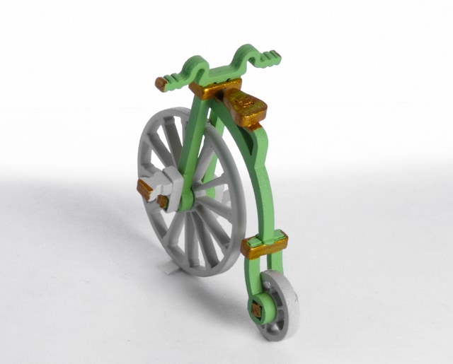 Елочная игрушка - Ретро Велосипед 230-2 Classic