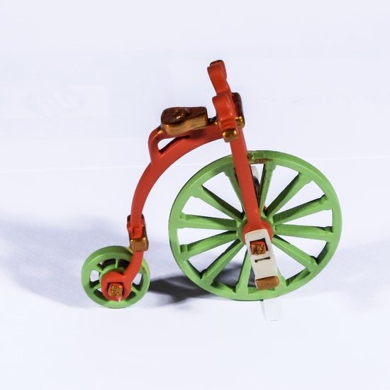 Елочная игрушка - Ретро Велосипед 410-3 Classic