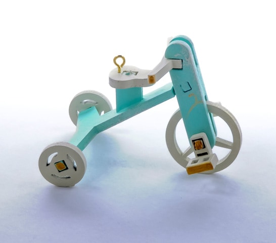 Елочная игрушка - Детский велосипед 56GG64-25804 Classic