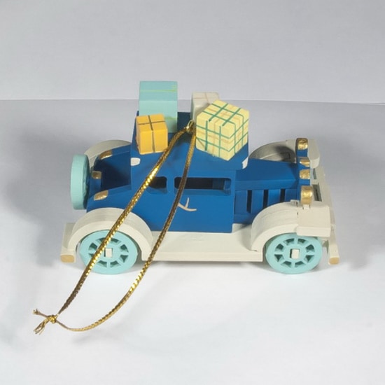 Елочные игрушки: Машинка легковая 650-3