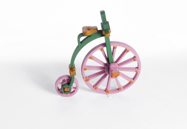 Елочная игрушка - Ретро велосипед 6011 Classic
