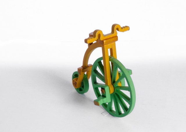 Елочная игрушка - Ретро велосипед 370-1 Classic