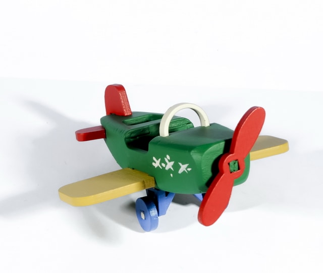 Маленькая елочная игрушка: Самолет Моноплан 6029