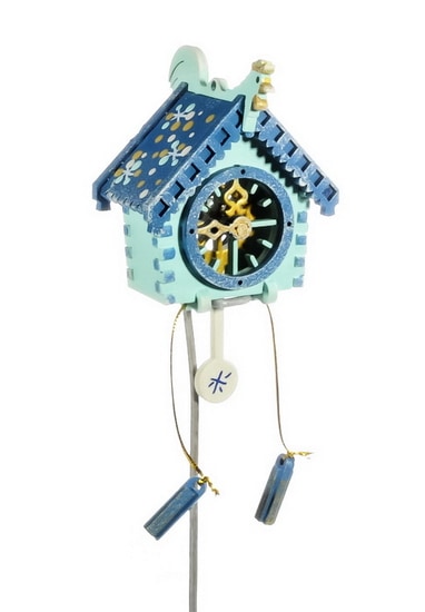Новогоднее украшение для елки - Часы с маятником 56GG64-25804 Blue Roof